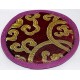 CIRCLE (PAD) Double Sided Pillow (Cushion) to keep Singing Bowls Safly - Small Size (12 cm, 4.7 inch)