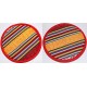 CIRCLE (PAD) Double Sided Pillow (Cushion) to keep Singing Bowls Safly - Large Size (16 cm, 6.2 inch)