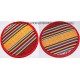 CIRCLE (PAD) Double Sided Pillow (Cushion) to keep Singing Bowls Safly - Large Size (16 cm, 6.2 inch)