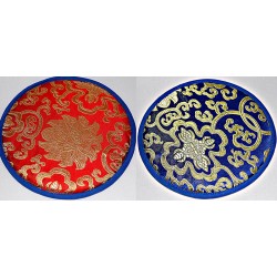 CIRCLE (PAD) Double Sided Pillow (Cushion) to keep Singing Bowls Safly - Extra Large Size (18 cm, 7 inch)
