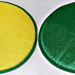 CIRCLE (PAD) Double Sided Pillow (Cushion) to keep Singing Bowls Safly - XX Large Size (20 cm, 7.8 inch)