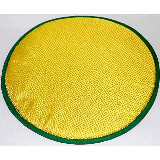 CIRCLE (PAD) Double Sided Pillow (Cushion) to keep Singing Bowls Safly - XX Large Size (20 cm, 7.8 inch)