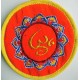 Circle with EMBROIDERY Pillow (Cushion) to keep Singing Bowls Safely -  Extra Small Size (10 cm, 3.9 inch)
