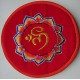 Circle with EMBROIDERY Pillow (Cushion) to keep Singing Bowls Safely  - Small Size (12 cm, 4.7 inch)