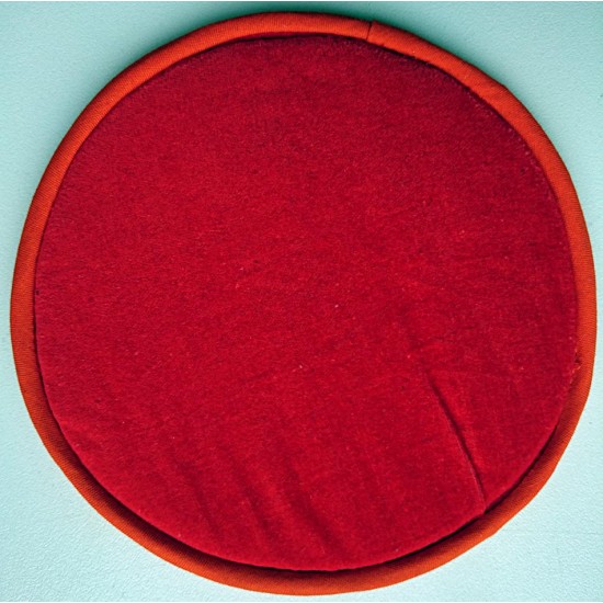 Circle with EMBROIDERY Pillow (Cushion) to keep Singing Bowls Safely  - Small Size (12 cm, 4.7 inch)