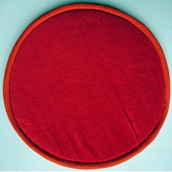 Circle with EMBROIDERY Pillow (Cushion) to keep Singing Bowls Safely - Extra Large Size (18 cm, 7 inch)