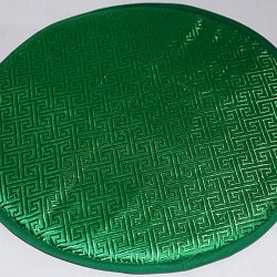 CIRCLE (PAD) Pillow (Brocade Cushion) to keep Singing Bowls Safly - Extra Small Size (10 cm, 3.9 inch)