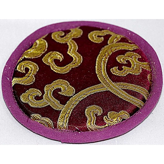 CIRCLE (PAD) Pillow (Brocade Cushion) to keep Singing Bowls Safely - XX Large Size (20 cm, 7.8 inch) CIRCLE (PAD) Pillow (Brocade Cushion) to keep Singing Bowls Safely - XX Large Size (20 cm, 7.8 inch)
