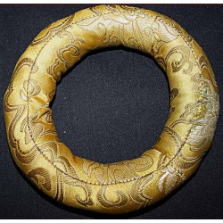 RING Pillow (Cushion) to keep Singing Bowls Safly - Extra Small (Mini) Size (8 cm, 3.1 inch)
