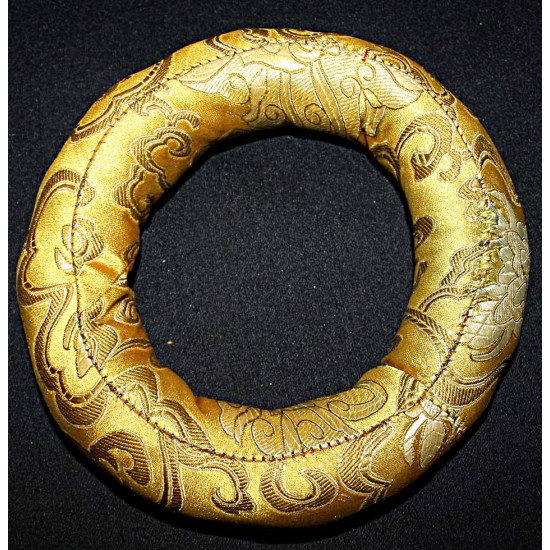 RING Pillow (Cushion) to keep Singing Bowls Safly - Extra Small (Mini) Size (8 cm, 3.1 inch)