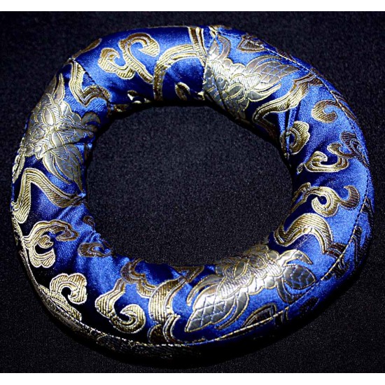 RING Pillow (Cushion) to keep Singing Bowls Safly - Medium Size (14 cm, 5.5 inch)