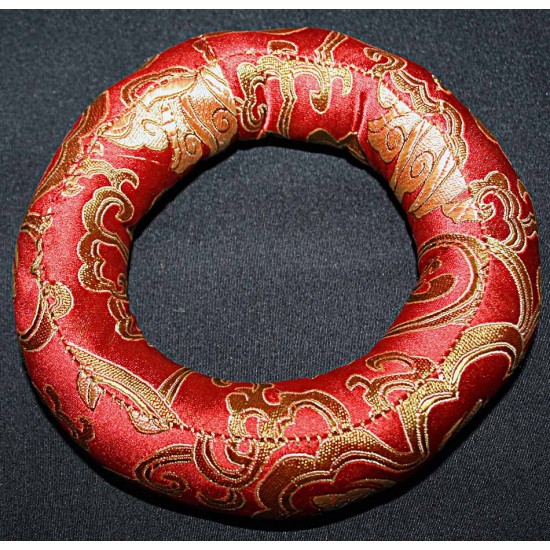 RING Pillow (Cushion) to keep Singing Bowls Safly - XX Large Size (20 cm, 7.8 inch)