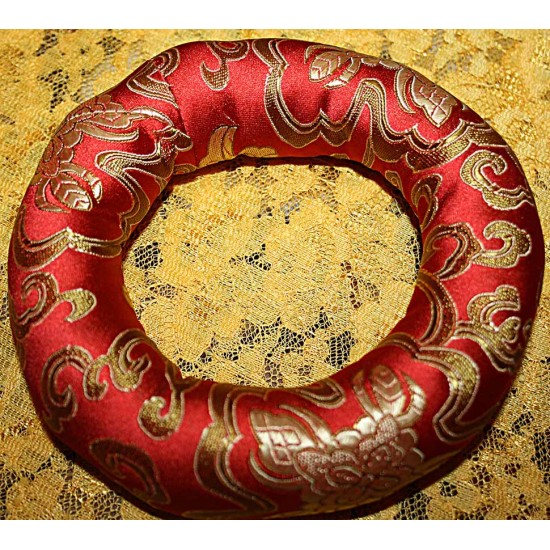 RING Pillow (Cushion) to keep Singing Bowls Safly - XX Large Size (20 cm, 7.8 inch)