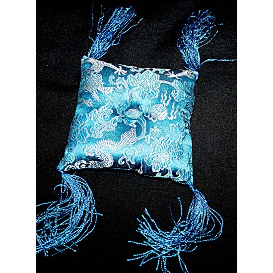 SQUARE Pillow (Cushion) to keep Singing Bowls Safly - Medium Size(14 cm, 5.5 inch)