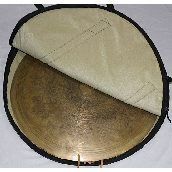 Gong bag (standard-soft) to carry gongs safely to balance body with double carry function - Medium Size (68.5 cm, 27 inch)