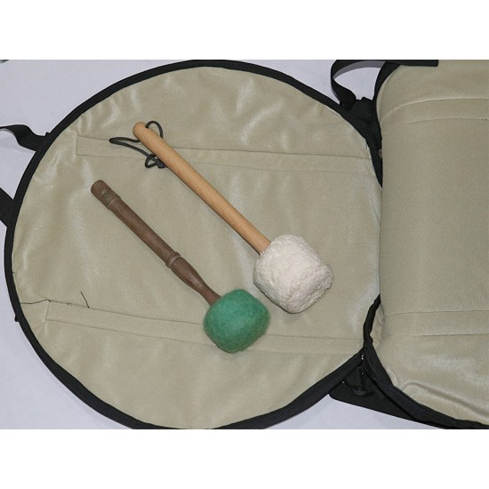 Gong bag (standard-soft) to carry gongs safely to balance body with double carry function - Large Size (73.7 cm, 29 inch)
