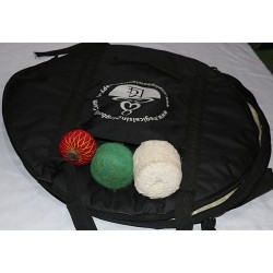 Gong bag (standard-soft) to carry gongs safely to balance body with double carry function - Extra Large Size (88.9 cm, 35 inch)