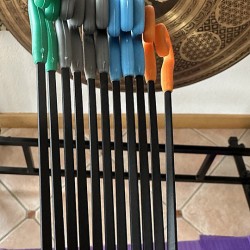 E - Wand (Flumi), Resonance Mallet that produce sounds of whale,dolphine,elephant etc only for gongs , Any Colors - Medium Size