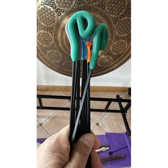 E - Wand (Flumi), Resonance Mallet that produce sounds of whale,dolphine,elephant etc only for gongs , Any Colors - Medium Size E - Wand (Flumi), Resonance Mallet that produce sounds of whale,dolphine,elephant etc only for gongs , Any Colors - Medium Size