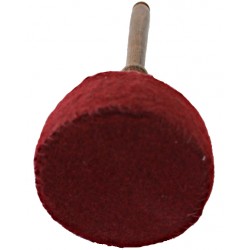 HARD FELT Mallet (Drumstick/Singing Bowl Stick) to play singing bowls essential - Medium Size (28*6.5 cm, 11*2.5 inch)
