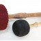HARD FELT Mallet (Drumstick/Singing Bowl Stick) to play singing bowls essential - Small Size (23*5 cm, 9*1.9 inch)
