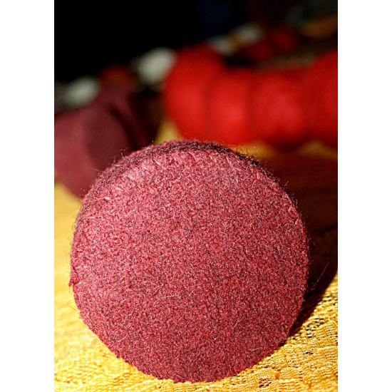 HARD FELT Mallet (Drumstick/Singing Bowl Stick) to play singing bowls essential - Small Size (23*5 cm, 9*1.9 inch)