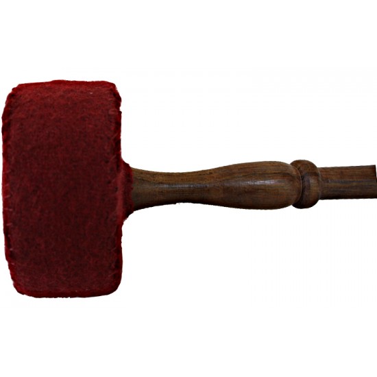 HARD FELT Mallet (Drumstick/Singing Bowl Stick) to play singing bowls essential - Extra Large Size (33*8.5 cm, 12.9*3.3 inch) HARD FELT Mallet (Drumstick/Singing Bowl Stick) to play singing bowls essential - Extra Large Size (33*8.5 cm, 12.9*3.3 inch)