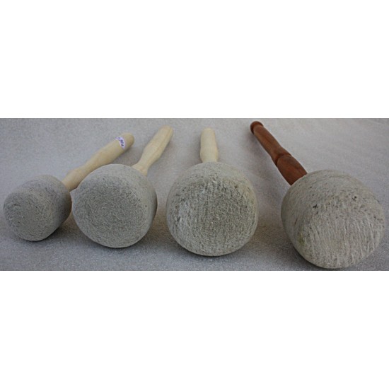 MCE STANDARD Mallet (Drumstick/Singing Bowl Stick) to play singing bowls essential - Medium Size (30*5.5 cm, 11.8*2.1 inch)