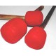 Gong Mallet, Felt Soft, Unique and practicle design of experienced Gong Master (GOVINDA TIWARI) for Gongs and JUMBO STANDING size Singing bowls - Large Size (40*10 cm, 15.7*3.9 inch)