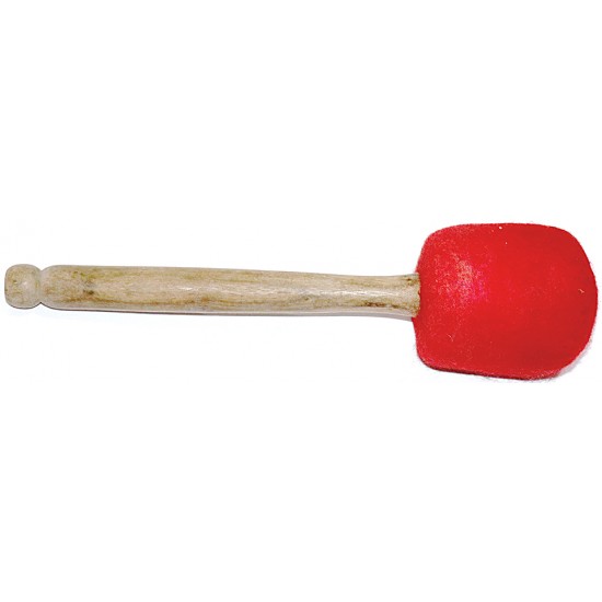 Gong Mallet, Felt Soft, Unique and practicle design of experienced Gong Master (GOVINDA TIWARI) for Gongs and JUMBO STANDING size Singing bowls - Large Size (40*10 cm, 15.7*3.9 inch)