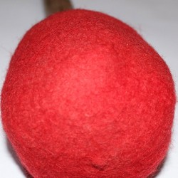 Gong Mallet, Felt Soft, Unique and practicle design of experienced Gong Master (GOVINDA TIWARI) for Gongs and JUMBO STANDING size Singing bowls - Large Size (40*10 cm, 15.7*3.9 inch)