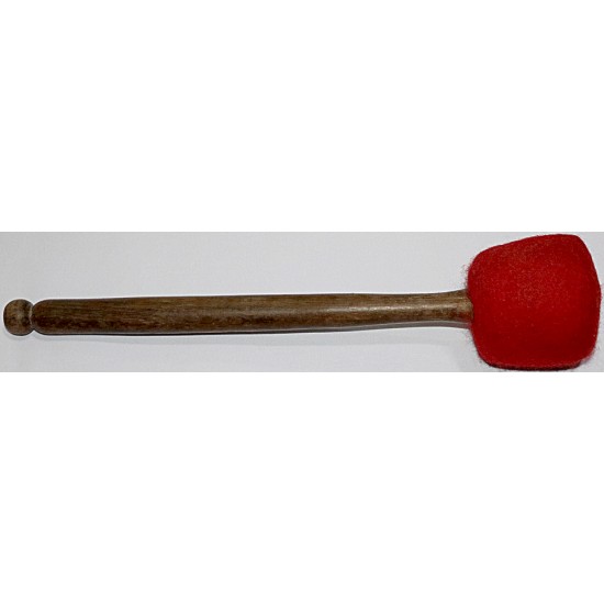 Gong Mallet, Felt Soft, Unique and practicle design of experienced Gong Master (GOVINDA TIWARI) for Gongs and JUMBO STANDING size Singing bowls - Medium Size (40*8 cm, 15.7*3.1 inch)