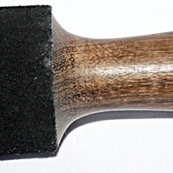 CONIC HANDLE (FISH STICK) RINGER (Beater/Leather stick/Singing Bowl Stick) to play singing bowls essential - Medium Size (17*4 cm, 6.69*1.57 inch)