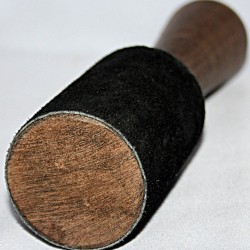 CONIC HANDLE (FISH STICK) RINGER (Beater/Leather stick/Singing Bowl Stick) to play singing bowls essential - Extra Large Size (21*6.5 cm, 8.27*2.5 inch)