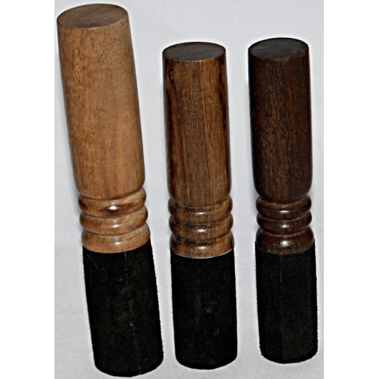 STANDARD HANDLE RINGER (Beater/Leather stick/Singing Bowl Stick) to play singing bowls essential - Medium Size (18*3.5 cm, 7.09*1.38 inch)