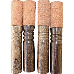 STANDARD HANDLE RINGER (Beater/Leather stick/Singing Bowl Stick) to play singing bowls essential - Extra Large Size (21*5 cm, 8.27*1.97 inch)