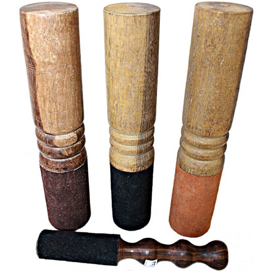 STANDARD HANDLE RINGER (Beater/Leather stick/Singing Bowl Stick) to play singing bowls essential - XX Large Size (21*6 cm, 8.27*2.36 inch)