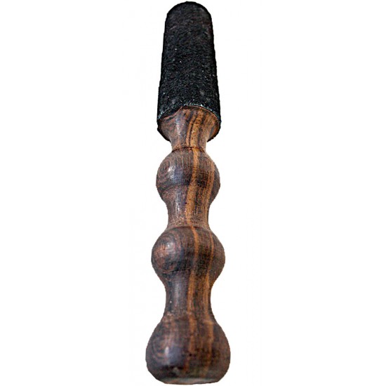 DOUBLE CURVED HANDLE RINGER (Beater/Leather stick/Singing Bowl Stick) to play singing bowls essential - Medium Size (18*4 cm, 7.09*1.57 inch)