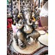 Ganesh Statue - The Lord of Provides Prosperity, fortune and success. Best quality statue hand work in Nepal by Master Artist, Dim Yellow Statue - Medium Size (14*6.5*21 cm, 5.5*2.5*8.2 inch)