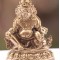 Kuber-Beautiful carving, Brown colored, Statue, Hand worked in Nepal - Mini Size (2.6*5.5*3.9 cm,1.02*21.6*1.53 inch)