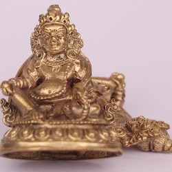 Kuber-Beautiful carving, Brown colored, Statue, Hand worked in Nepal - Mini Size (2.6*5.5*3.9 cm,1.02*21.6*1.53 inch) Kuber-Beautiful carving, Brown colored, Statue, Hand worked in Nepal - Mini Size (2.6*5.5*3.9 cm,1.02*21.6*1.53 inch)