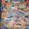 Thanka Wheel of Life - Medium size - (36*28 cm, 14.17*11.02 inch)