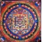 Thanka Kala Chakra - Small size (21*21 cm, 8.26*8.26 inch)