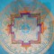 Thanka Framed Vajra Mandala - Medium size (27*27 cm, 10.62*10.62 inch)