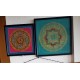 Thanka Framed Vajra Mandala - Medium size (27*27 cm, 10.62*10.62 inch)