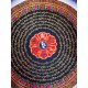 Thanka Framed Mantra Mandala Large size (46*46 cm, 18.11*18.11 inch) Thanka Framed Mantra Mandala Large size (46*46 cm, 18.11*18.11 inch)