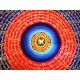Mantra Mandala Thanka - Large size (55*55 cm, 21.65*21.65 inch) Mantra Mandala Thanka - Large size (55*55 cm, 21.65*21.65 inch)