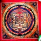 Kala Chakra Mandala Thanka Painting - Medium Size (33*34.5 cm, 12.99*13.58 inch) Kala Chakra Mandala Thanka Painting - Medium Size (33*34.5 cm, 12.99*13.58 inch)