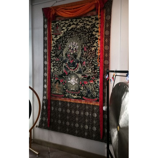 Mahakala Thanka Painting - Jumbo size (154*116 cm, 60.62*45.66 inch) Mahakala Thanka Painting - Jumbo size (154*116 cm, 60.62*45.66 inch)