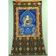 Sakyamuni Buddha with Border Speical Nepali Thanka Painting - Medium size (127*68 cm, 50*26.7 inch)